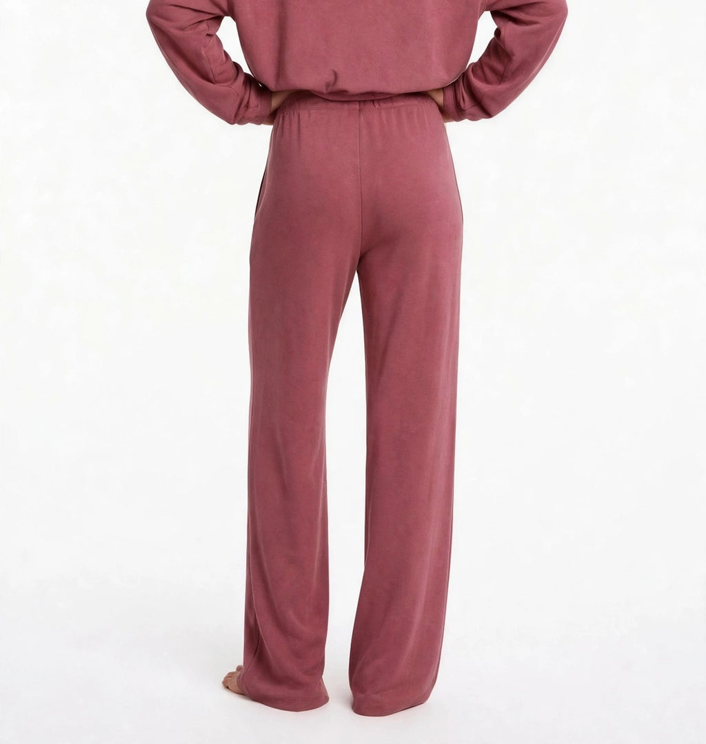 PRE-ORDER: Mono B Simple Scuba Wide-Leg Pant