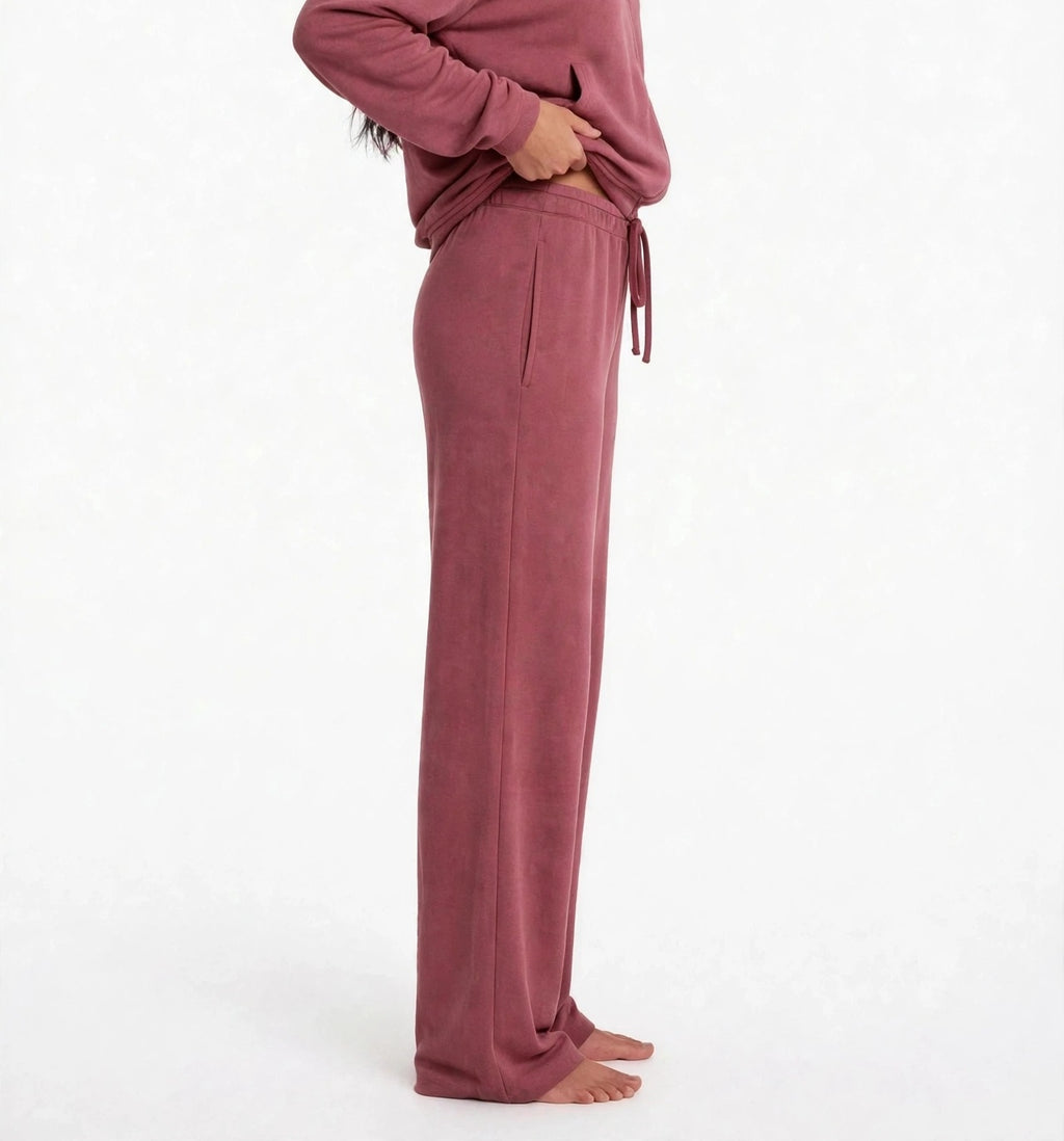 PRE-ORDER: Mono B Simple Scuba Wide-Leg Pant