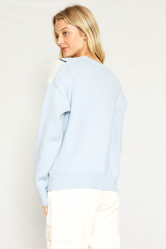 Swan Knit Sweater