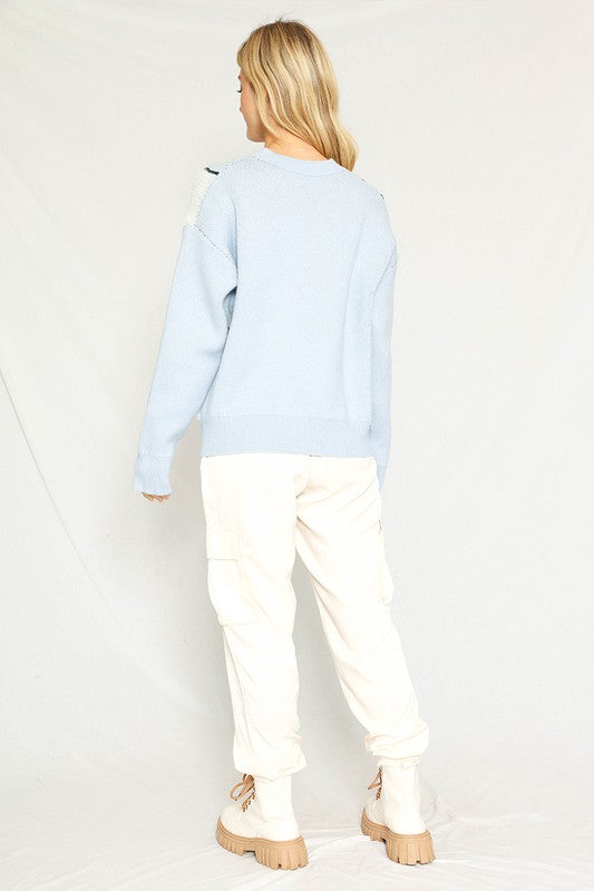 Swan Knit Sweater