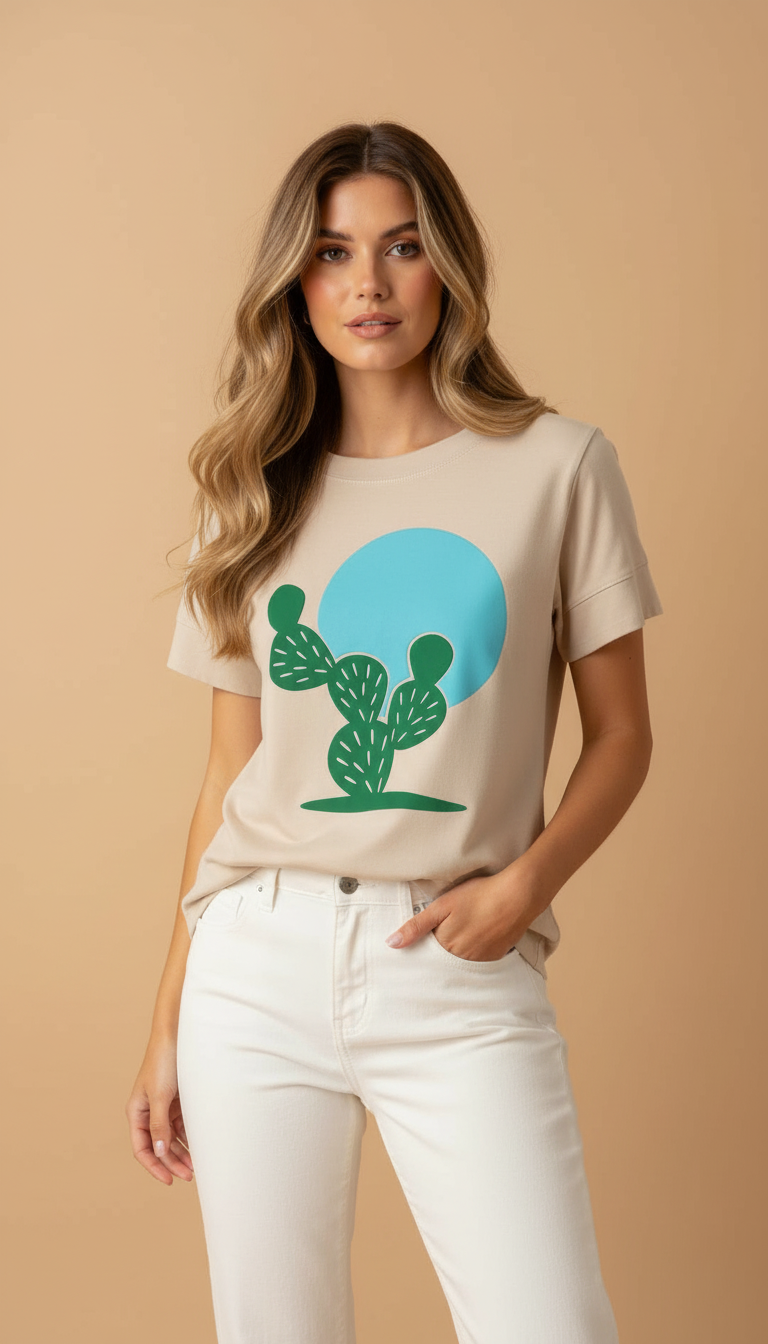 Cactus Desert Top