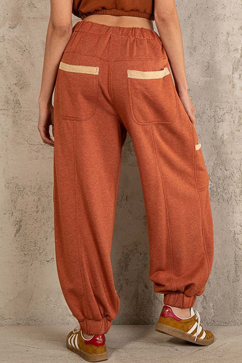 Dusky Ginger Jogger Pants