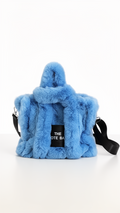 The Fluffy Tote Bag - Light Blue