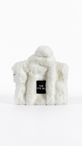 The Fluffy Tote Bag - White