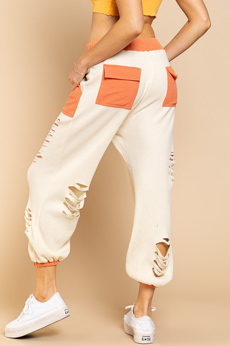 Thermal Jogger pants with waistband