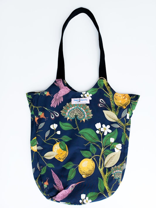 Botanical Garden Tote Bag Blue