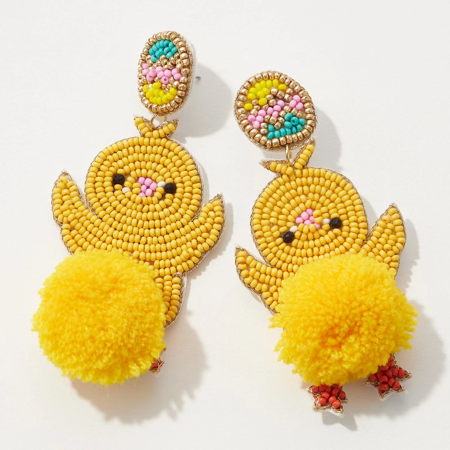 Easter Bunny Chick Post Earring