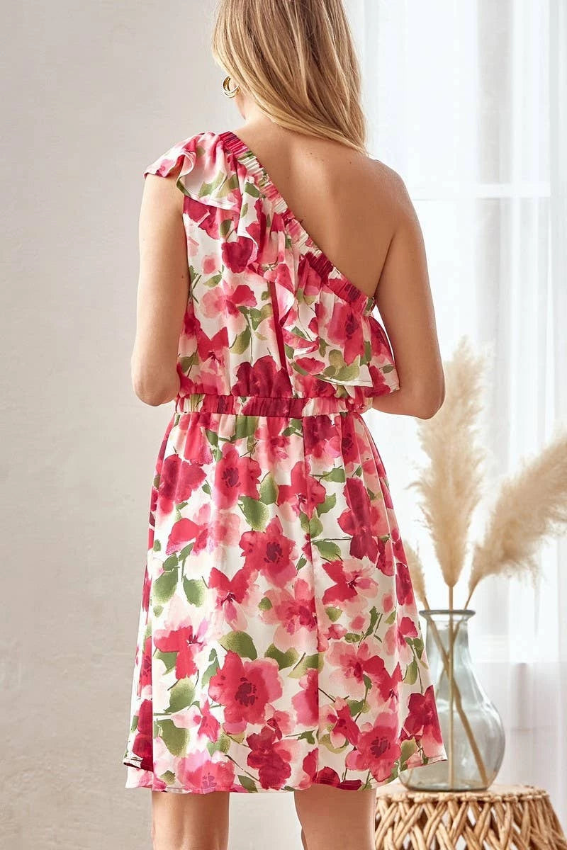 Ashley Floral Print Dress