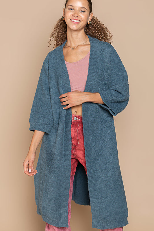 Blue Sage Cardigan Sweater