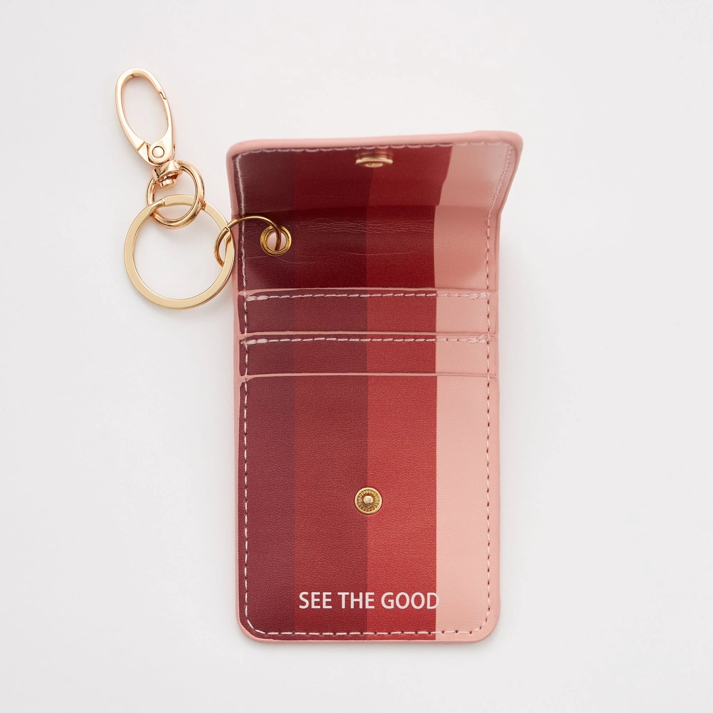 SEE THE GOOD ID Card Holder Keychain