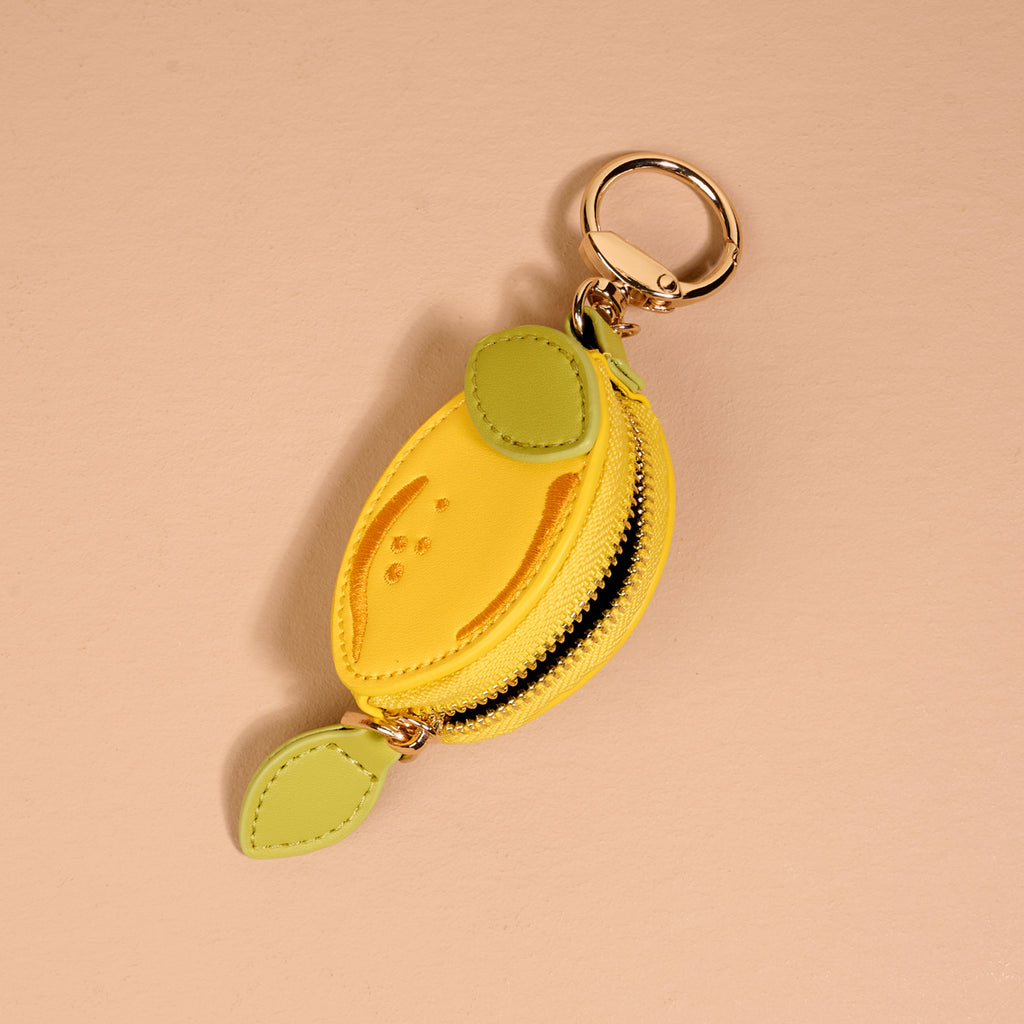 Fruit Market Bag Charm-Lemon