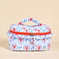 Glam & Go Quilted Cosmetic Bag-Harbor House