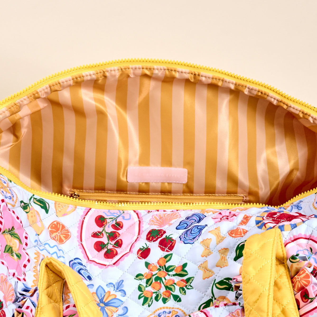 On-the-Go Quilted Weekender Bag-Ciao Bella
