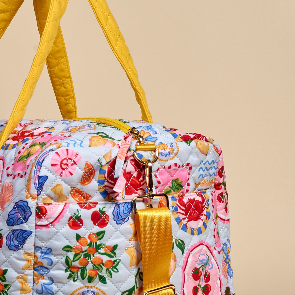 On-the-Go Quilted Weekender Bag-Ciao Bella