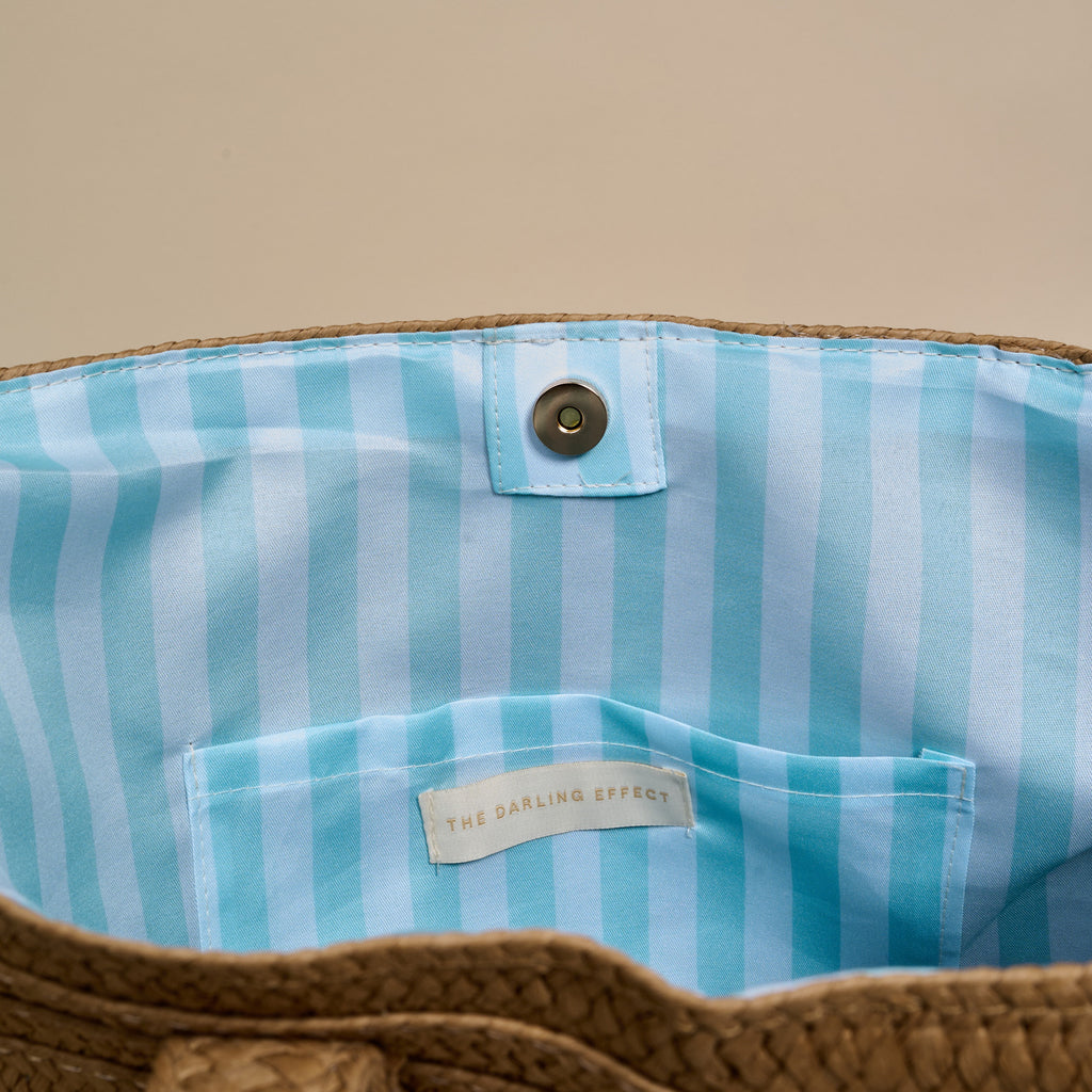 Straw & Sun Tote-Beach