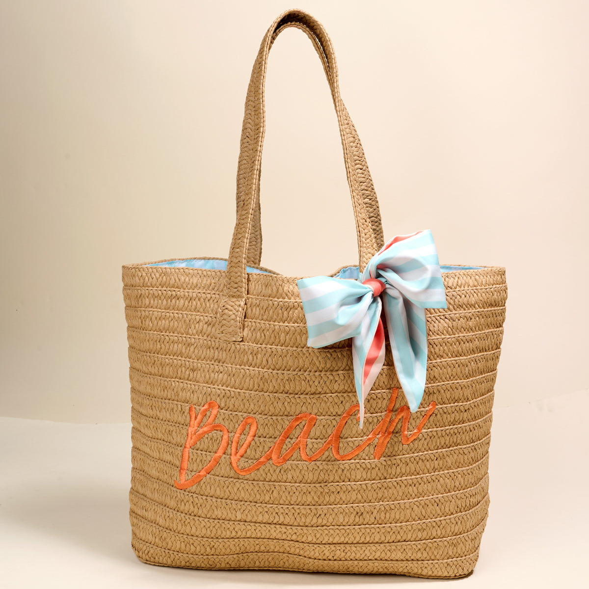 Straw & Sun Tote-Beach