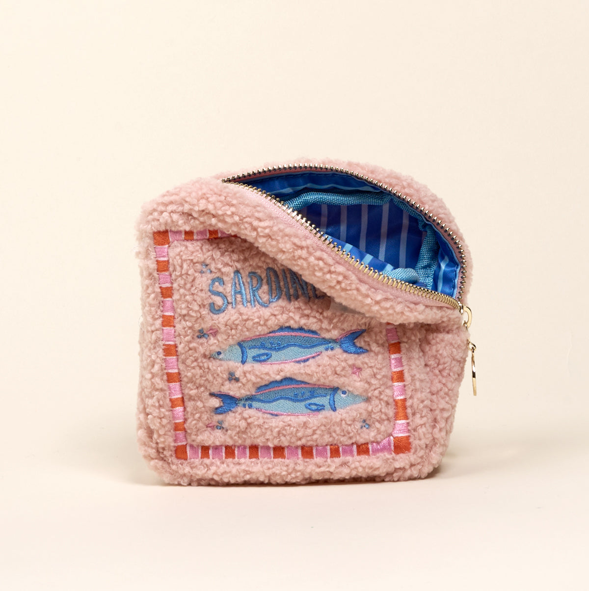 Teddy Pouch-Square Sardines