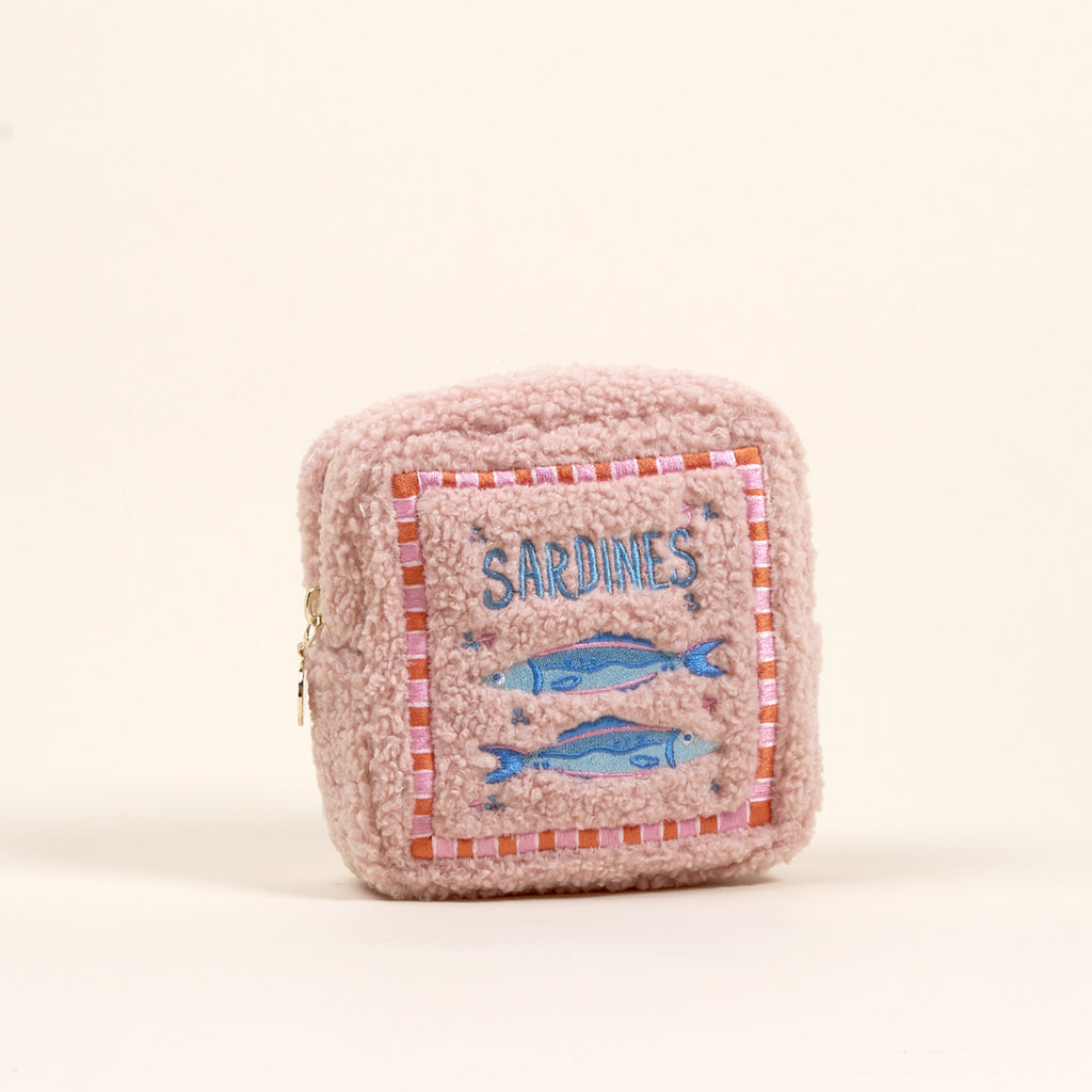 Teddy Pouch-Square Sardines
