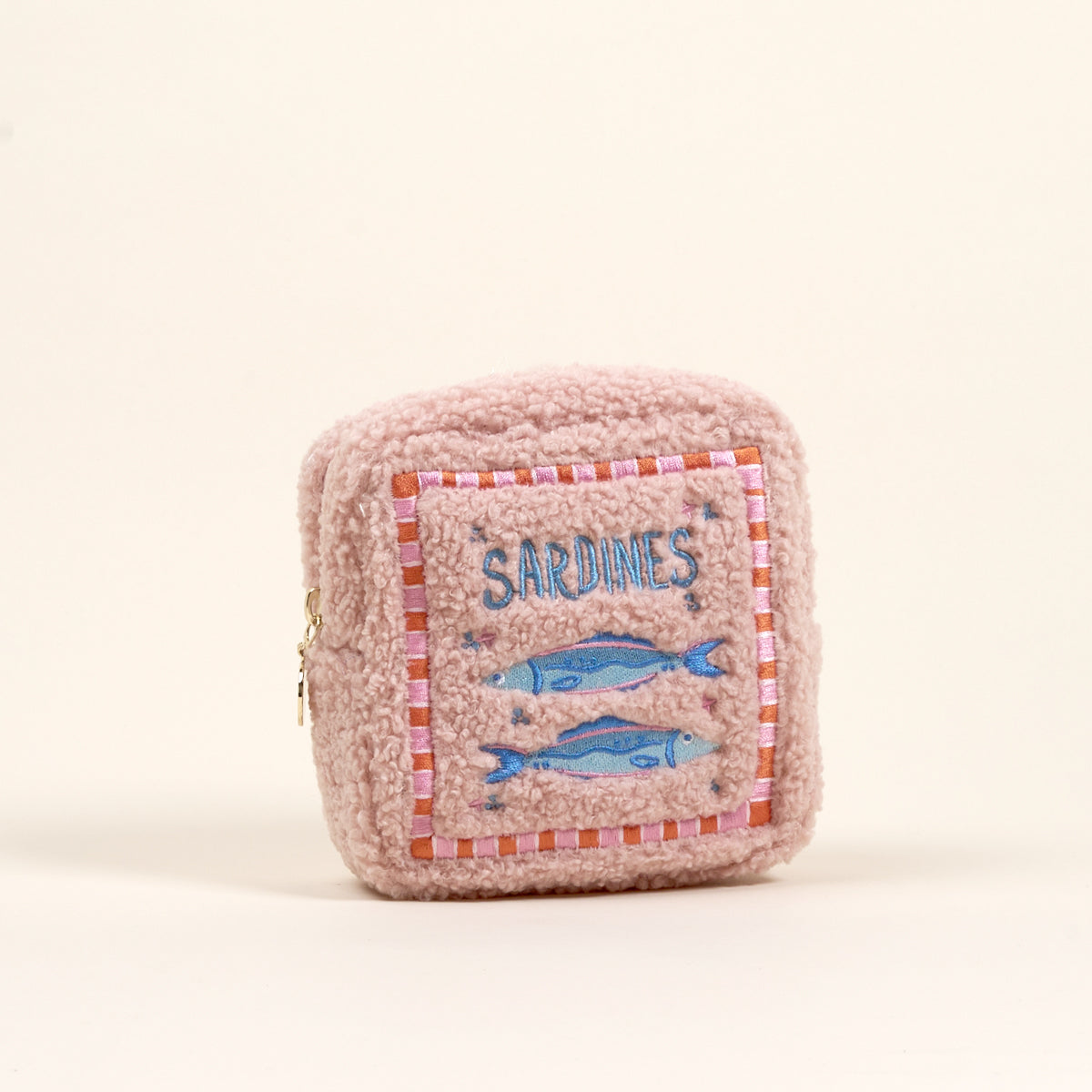 Teddy Pouch-Square Sardines