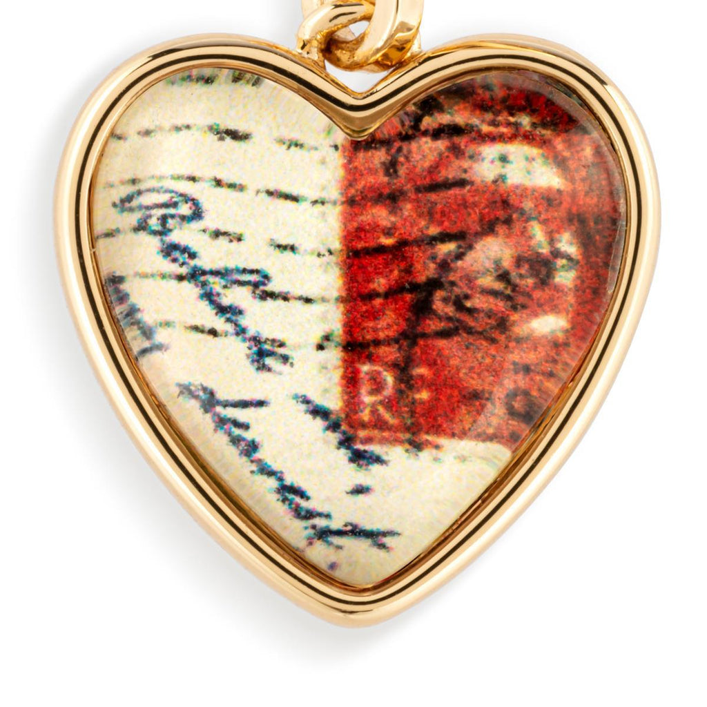 P.S. I Love You Art Heart Earrings