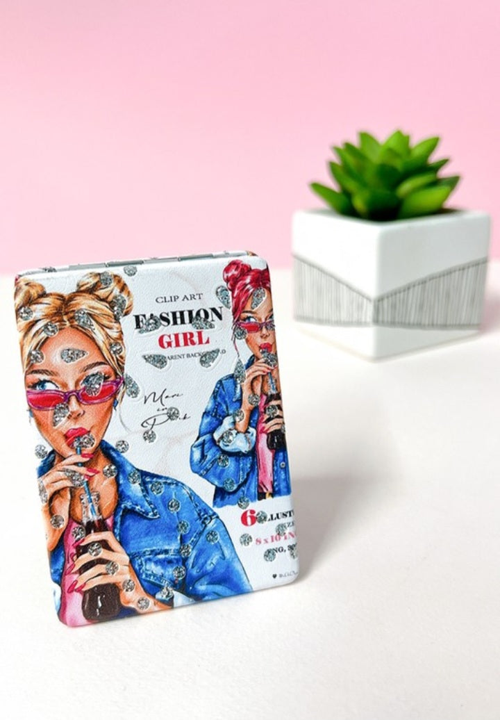 Mini Cosmetic Folding Mirror