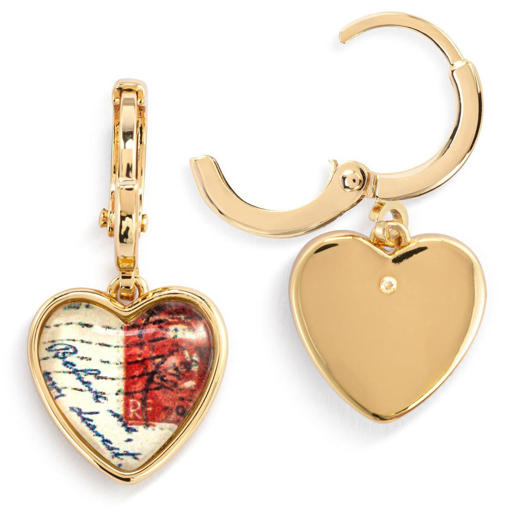 P.S. I Love You Art Heart Earrings